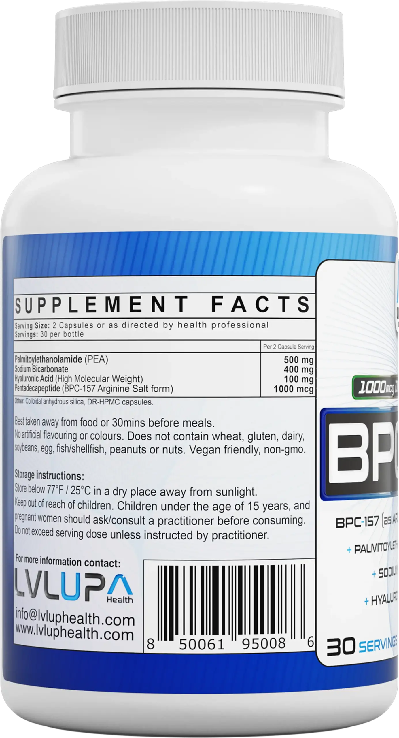 BPC-ARG Double Strength - LVLUP Labs